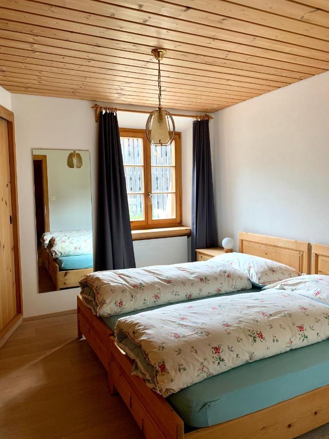 Chasa Nogler - Ferienwohnung Ramosch エクステリア 写真